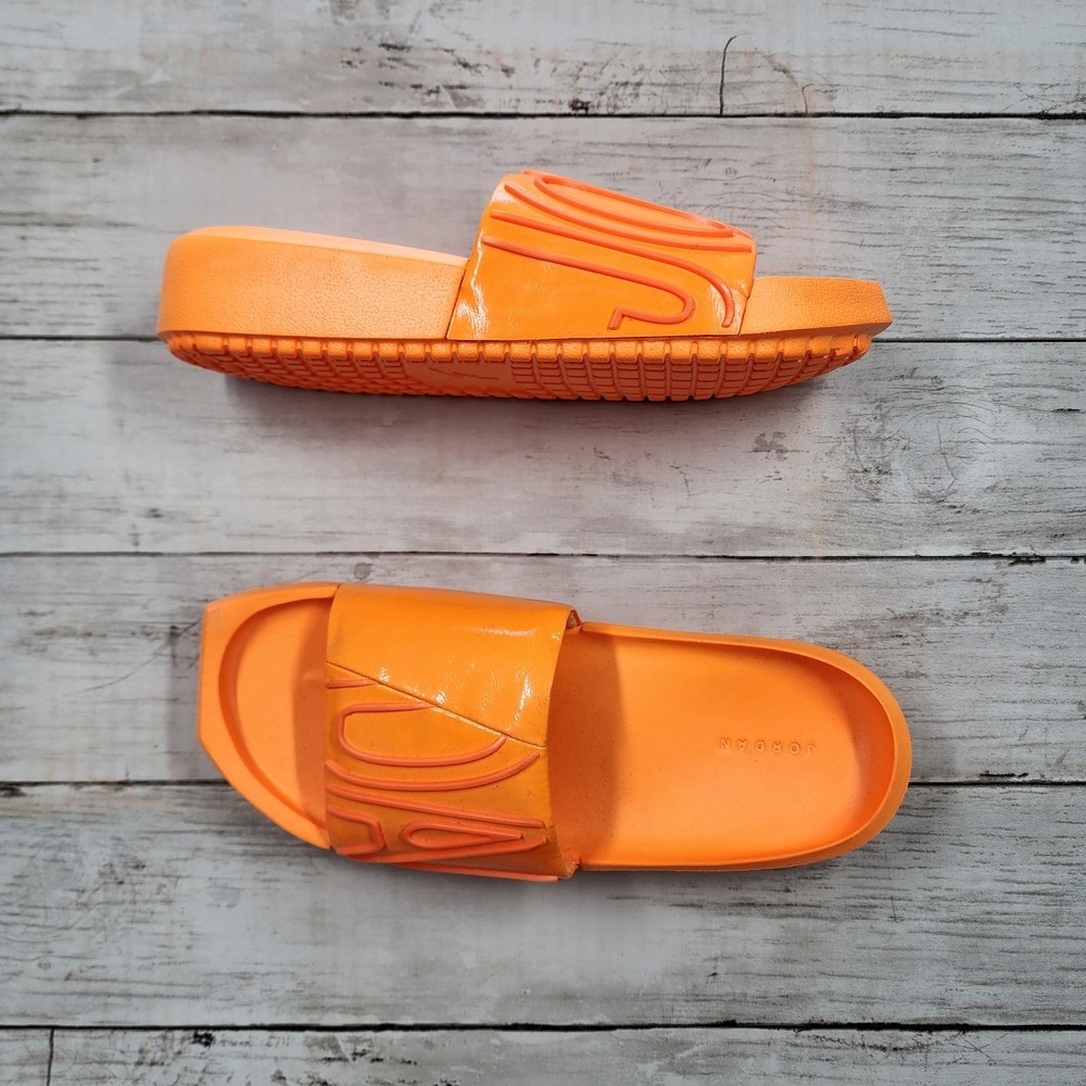 Sz 6 JORDAN Nola Slide Orange Bright Citrus Slip‎ On CZ8027 800 - New/NoTags